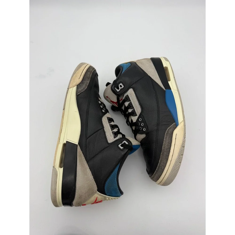 Jordan 3 Retro Tinker Black Cement Mens Sneakers CK4348-007 Size 11.5